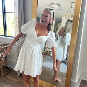 Lulu’s White Mini Dress
